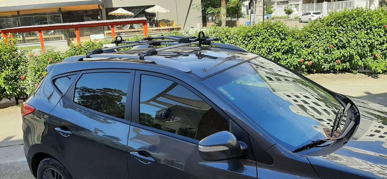 Vendo rack de teto Thule Wingbar Edge modelo 9582 - Foto 5