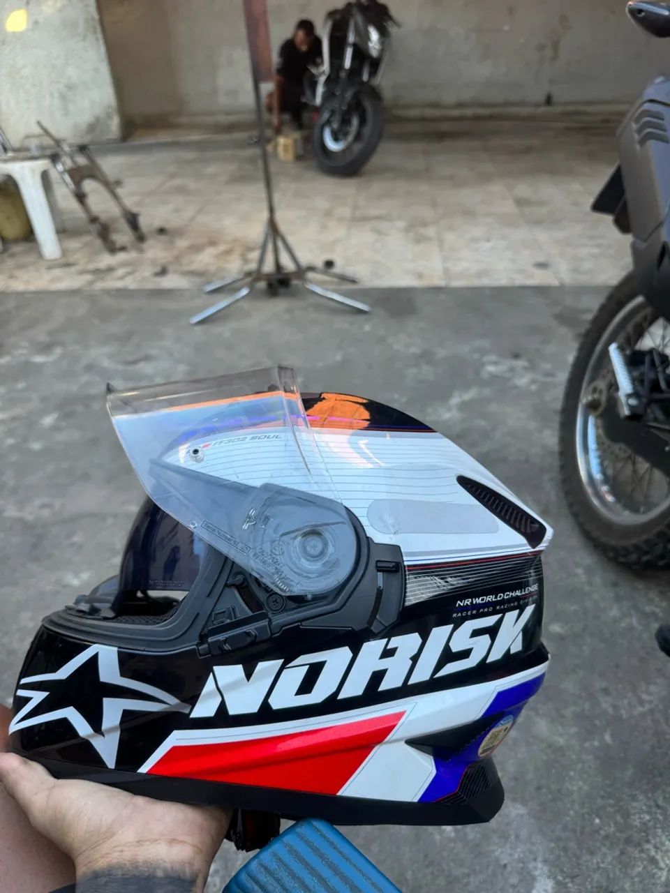 CAPACETE NORISK FRANÇA - Foto 2