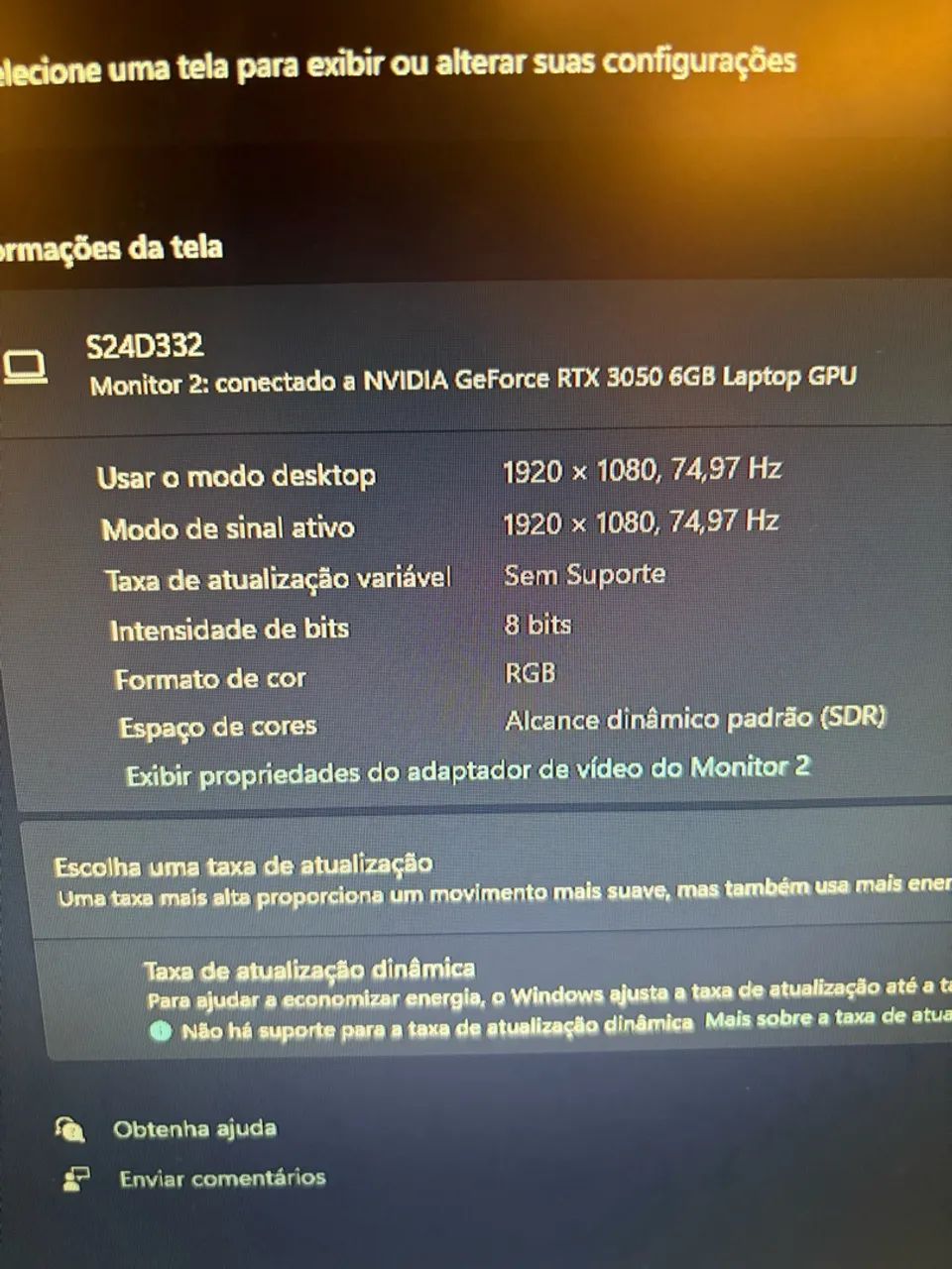 Monitor gamer Samsung 24? 75hz  - Foto 2