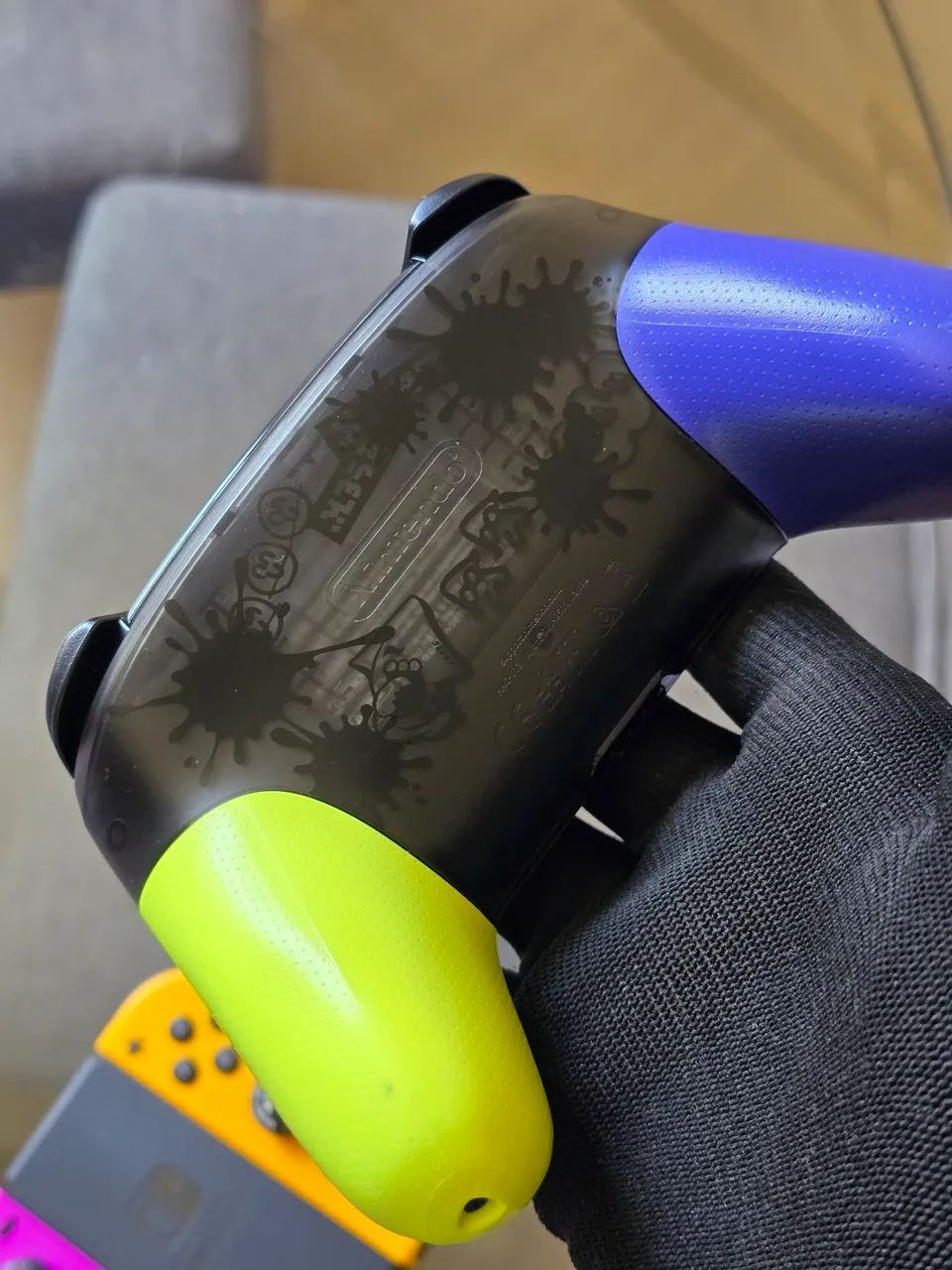 Pro Controller Nintendo Switch Splatoon 3 Edition - Foto 3