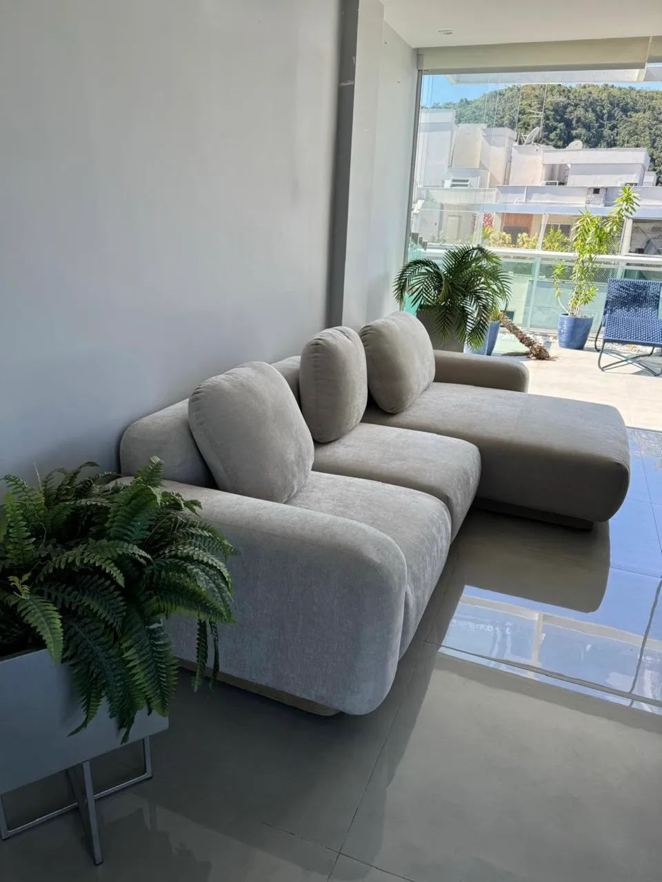 Sofá modular 6 lugares com chaise  - Foto 2