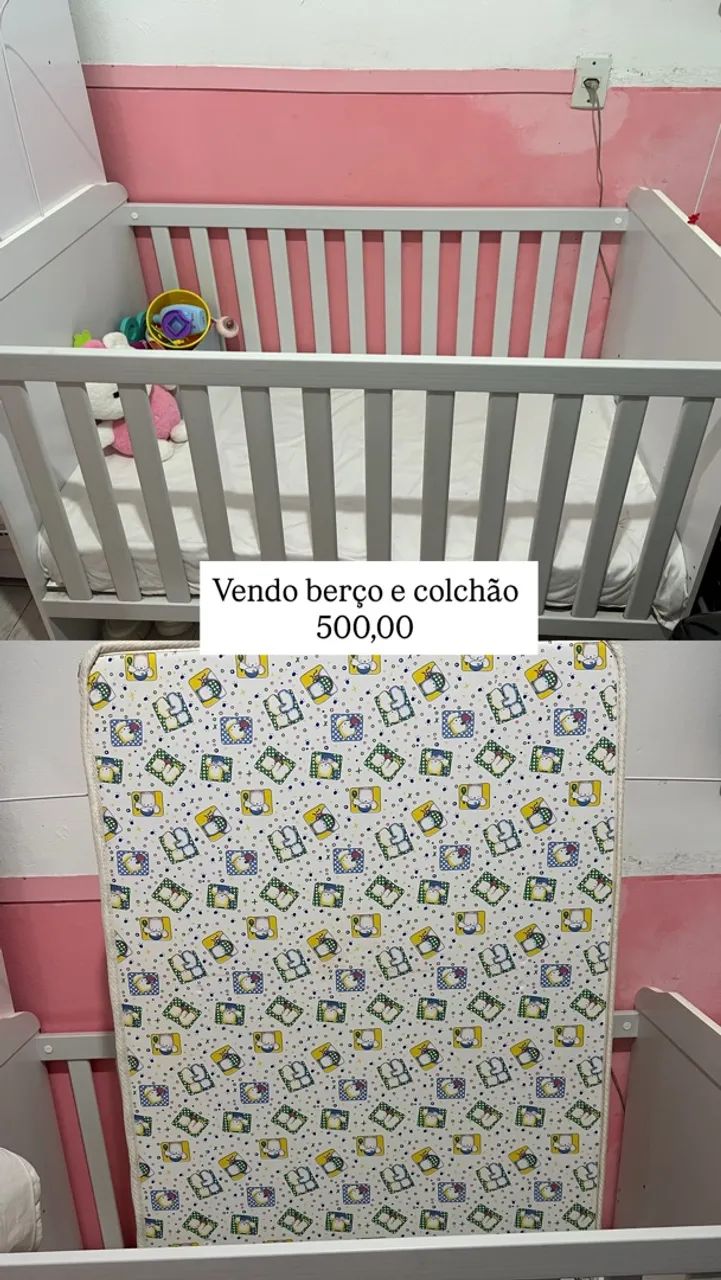 Berço e colchão  - Foto 3
