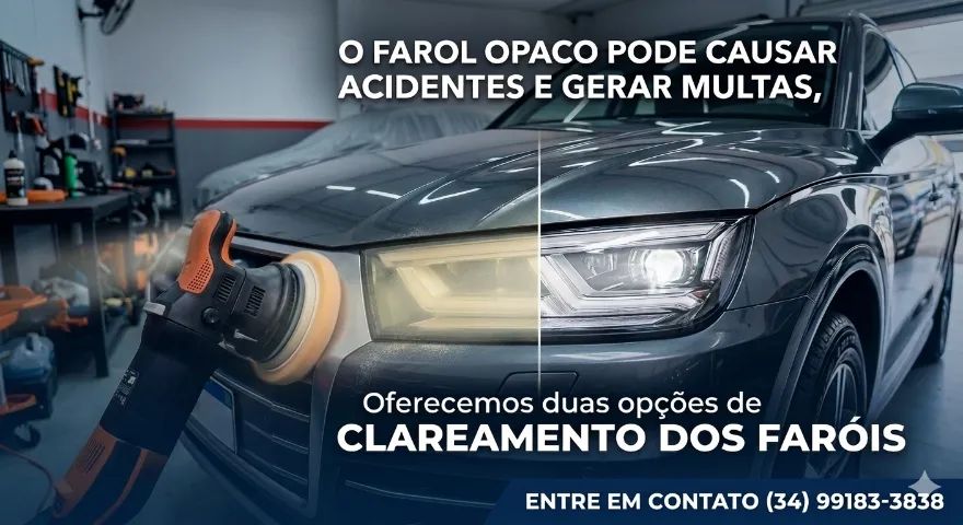 Polimento ou Revitalização de Farois