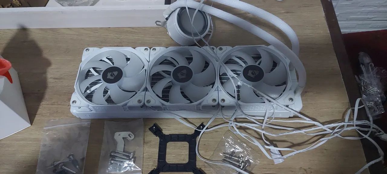 Water cooling 360mm white - Foto 4