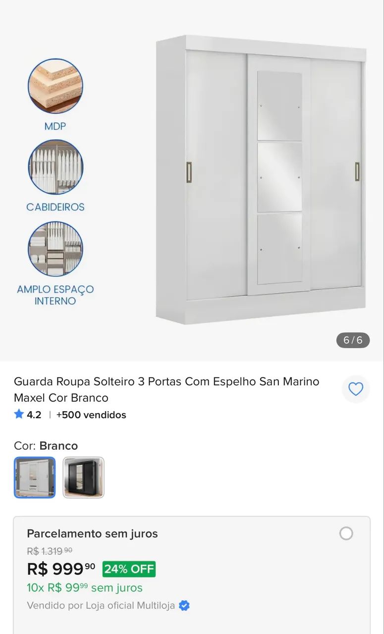 Guarda roupa  - Foto 5