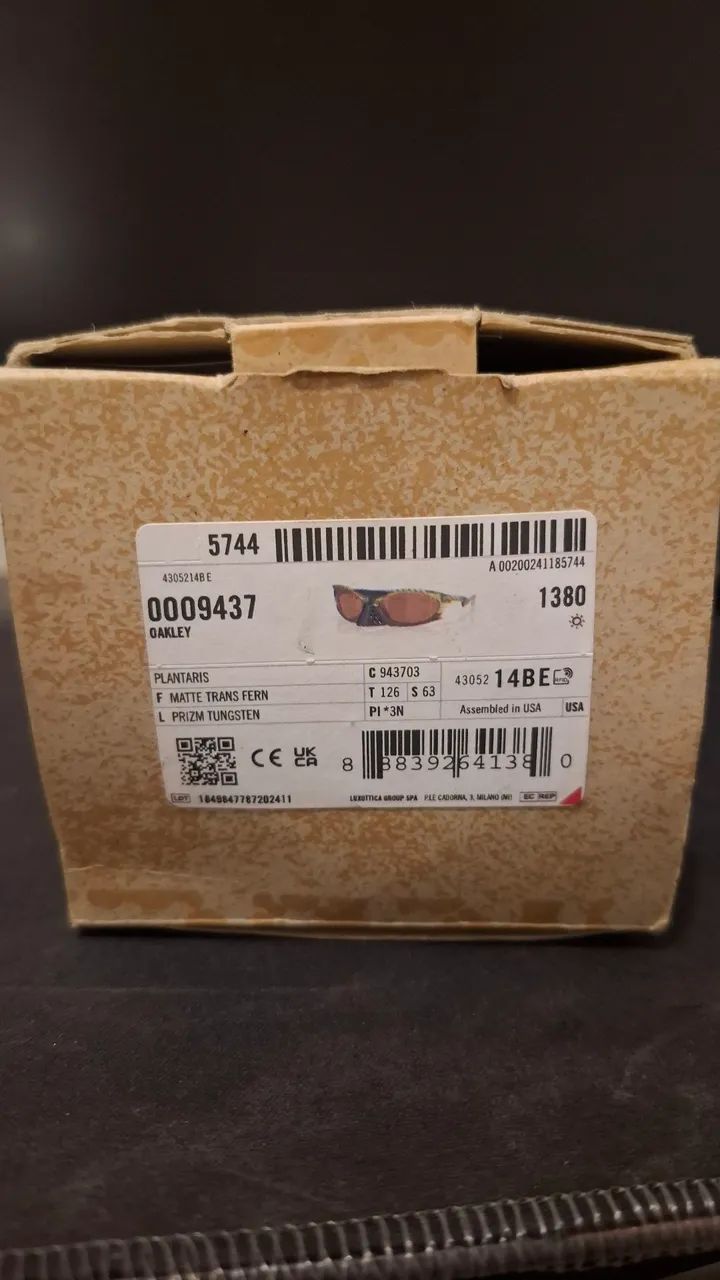 Óculos Oakley Plantaris Original - Lente Prizm - Completo com Caixa - Foto 5