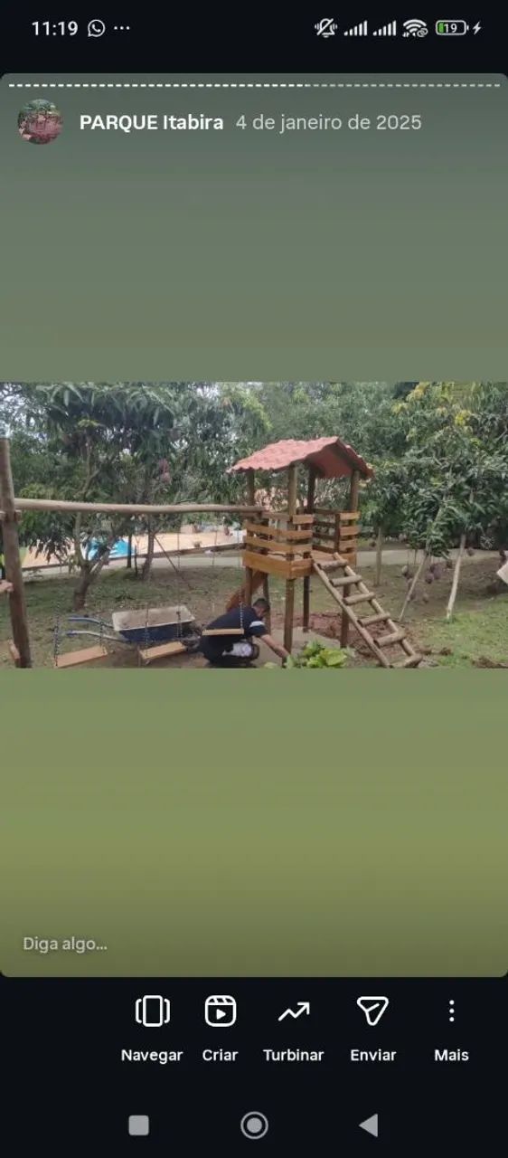  fazemos playground de pallet com base de eucalipto - Foto 5