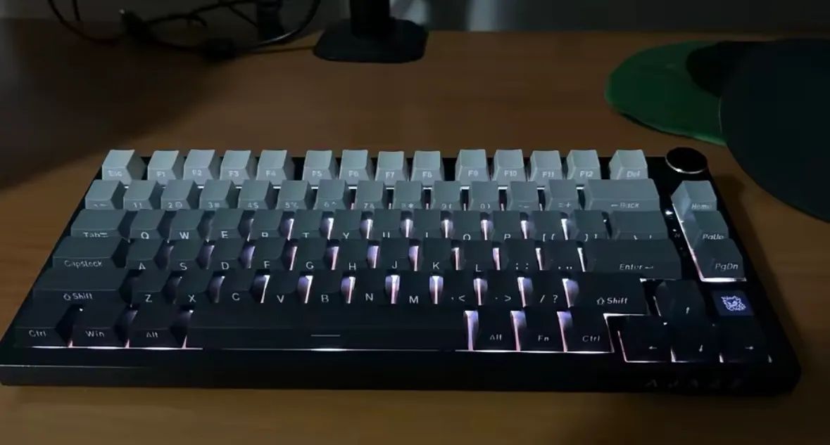 Teclas pbt degrade cinza - Foto 3