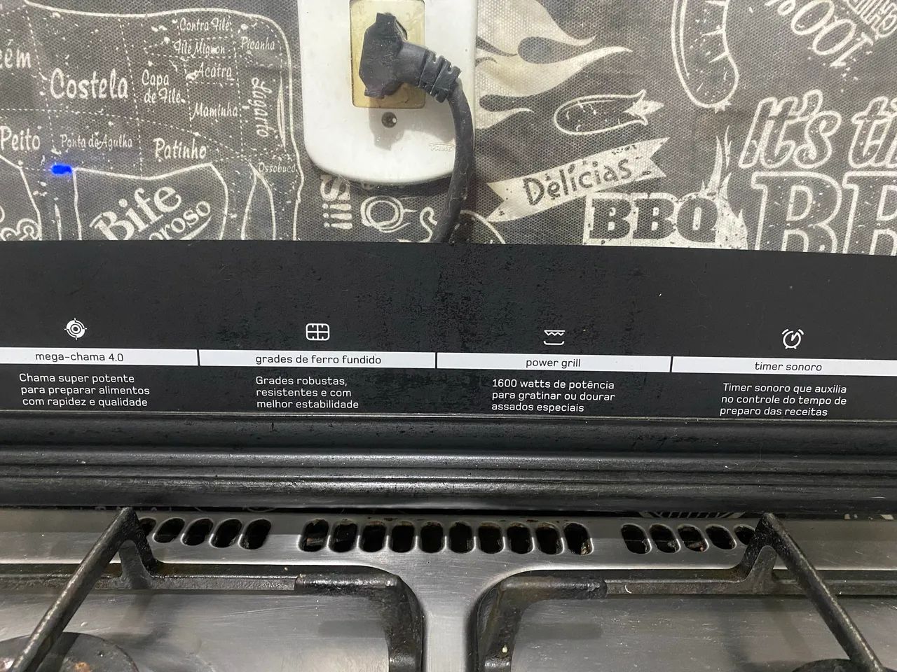 FOGÃO BRASTEMP USADO  - Foto 4