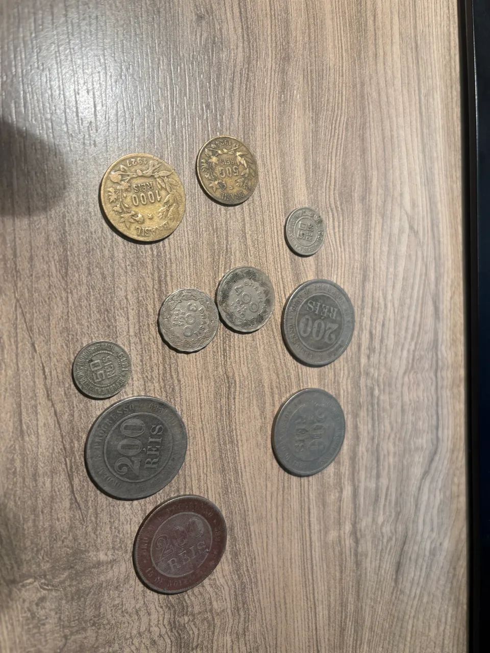Moedas antigas!  10 moedas 