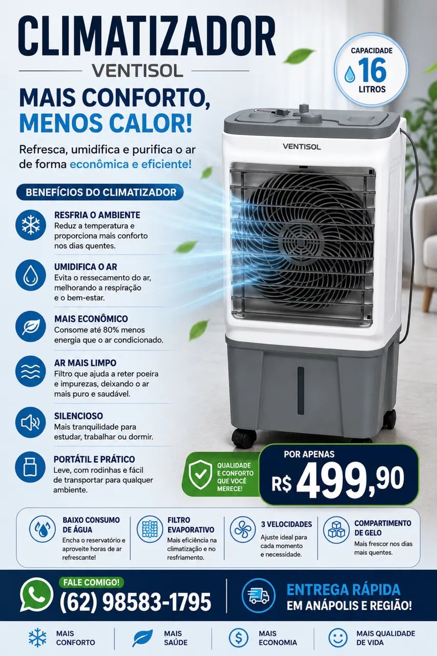 Climatizador de ar  - Foto 2