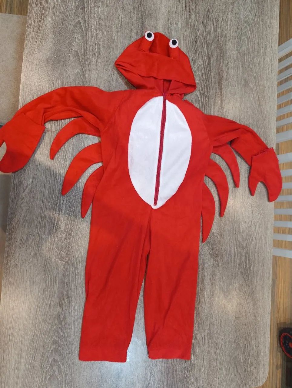 Fantasia de caranguejo infantil 