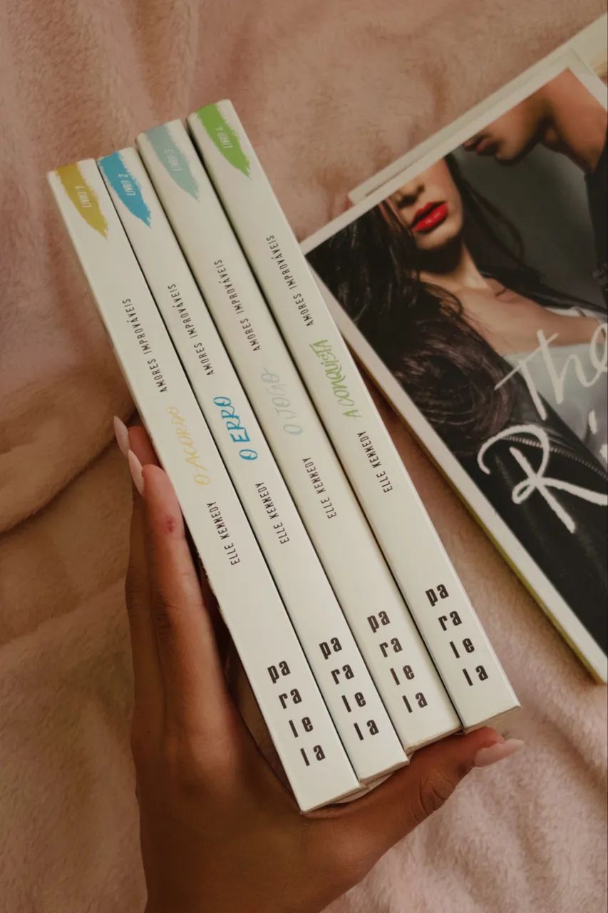 Livros da serie OFF CAMPUS (4 livros + 2 spin offs) - Foto 2