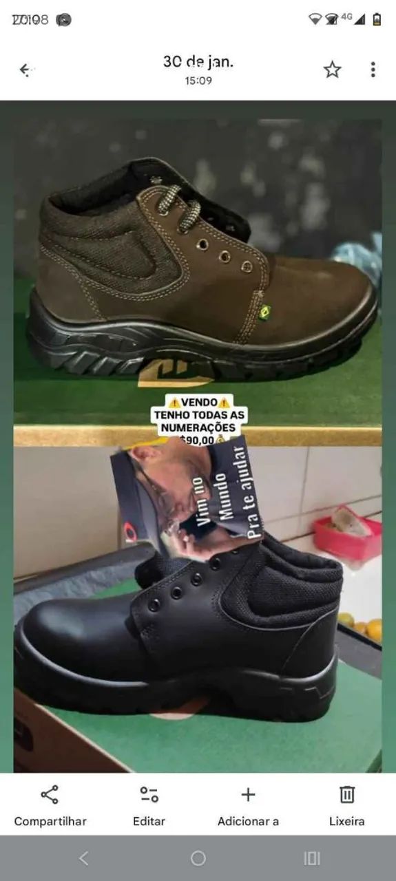 botina e capa de chuva todos tamanhos  - Foto 3