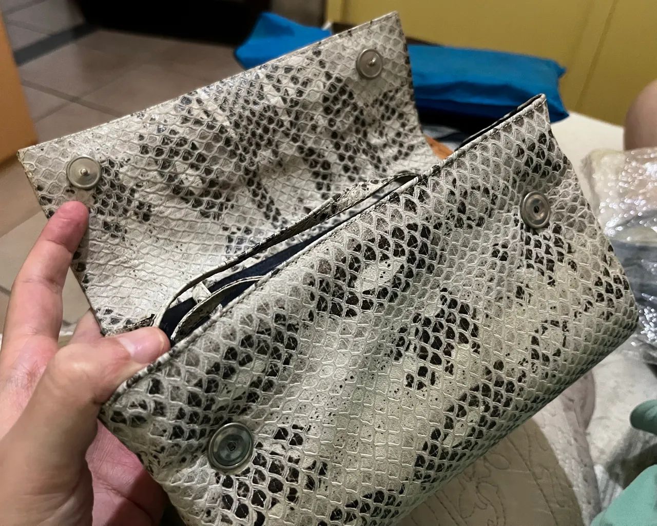 Conjunto Scarpin e Bolsa - Cobra/Píton - Foto 5