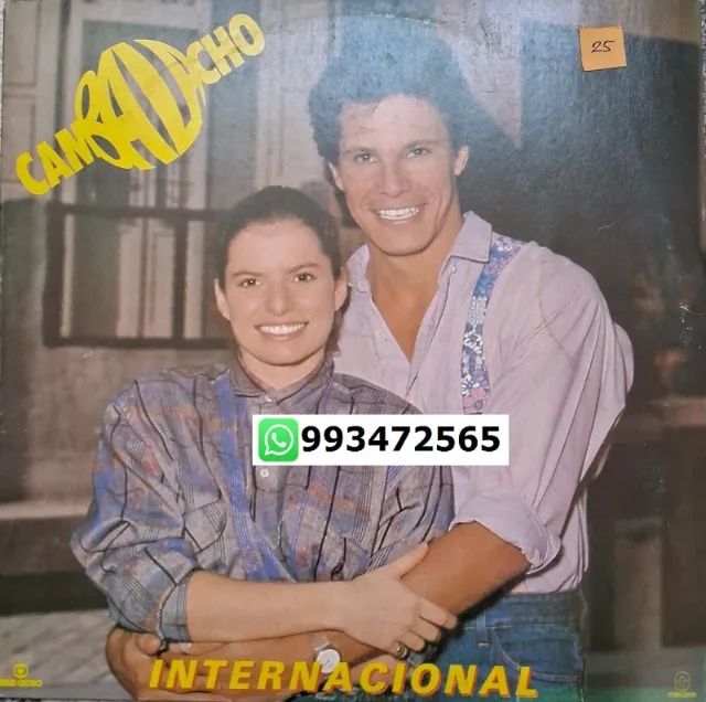 DISCO DE VINIL - CAMBALACHO INTERNACIONAL 1986 - NOVELA REDE GLOBO