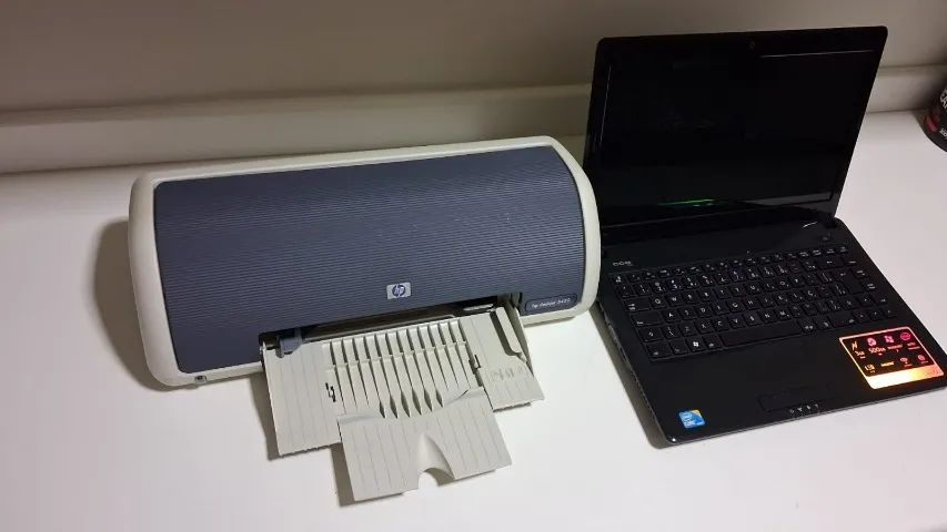 NOTEBOOK CCE + IMPRESSORA HP