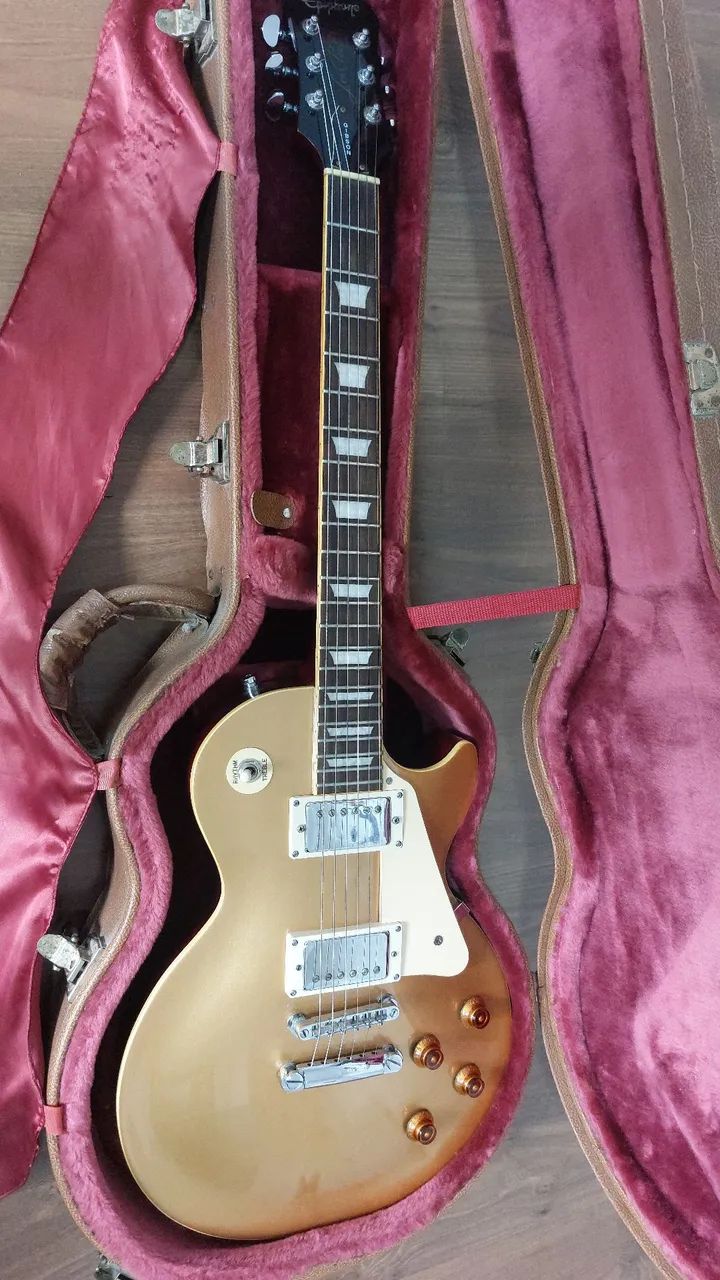 Guitarra Epiphone Les Paul Gold