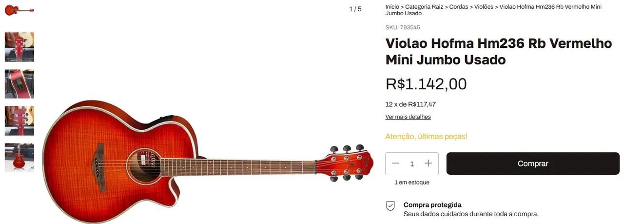 Violão  - Foto 5