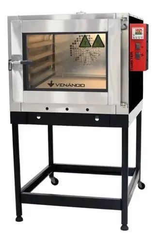 FORNO TURBO 5 ESTEIRAS VENÂNCIO À GÁS - Foto 2