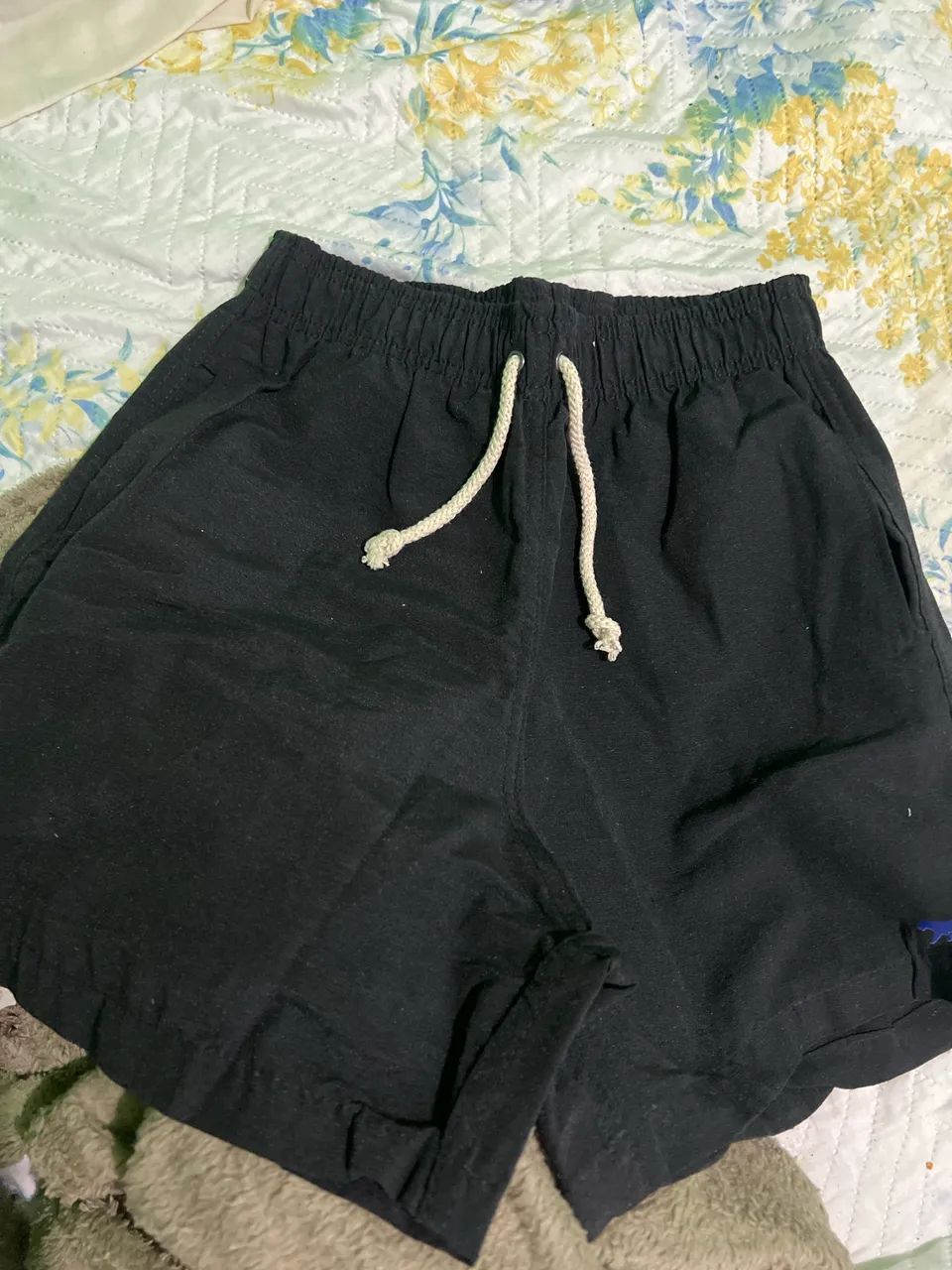 Short masculino de Linho