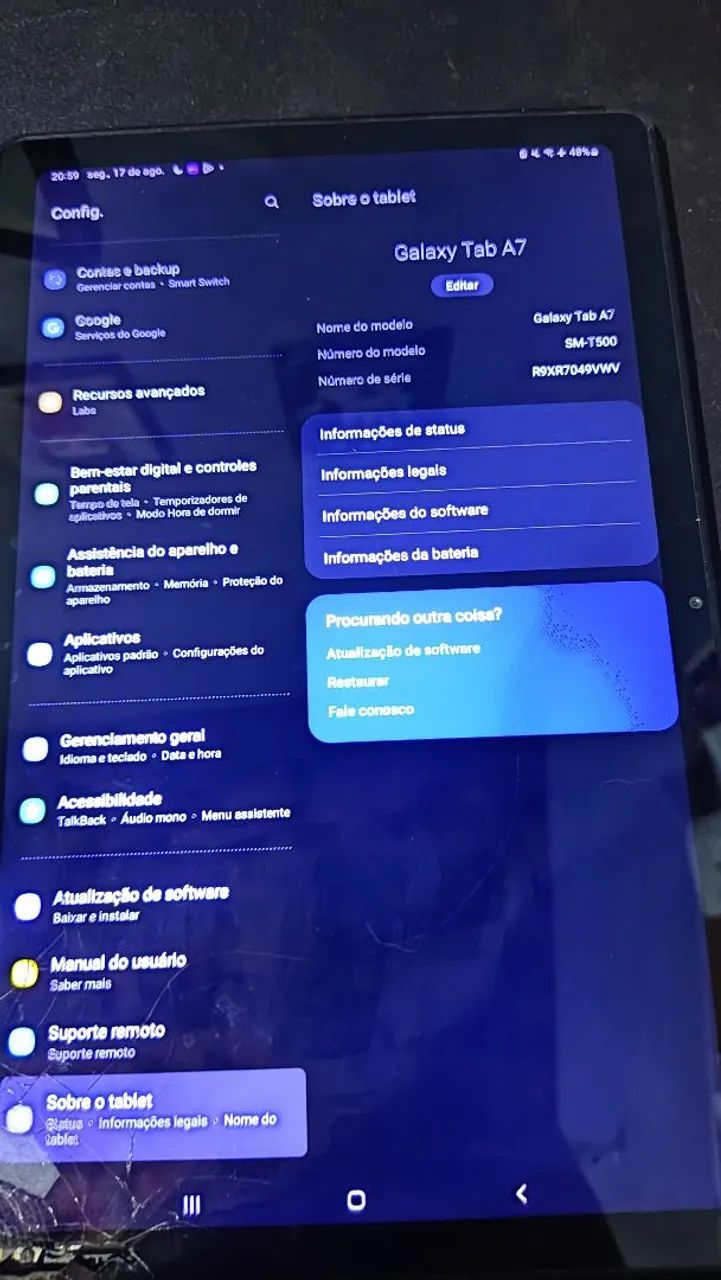 Samsung Tablet A7  - Foto 3
