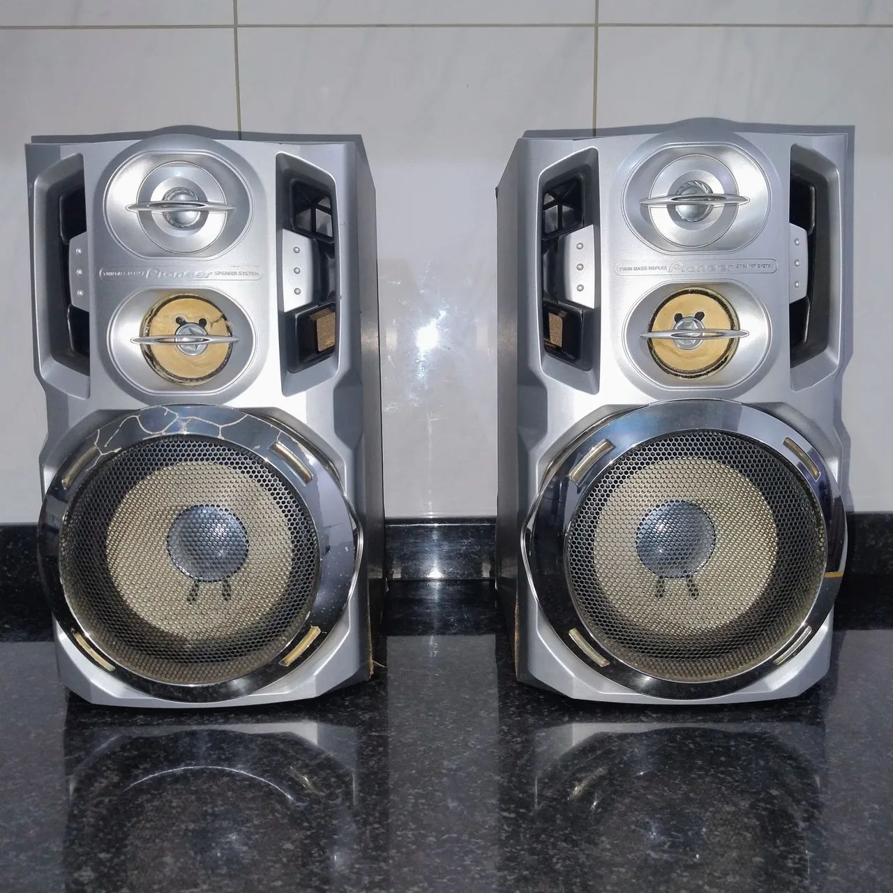 Pioneer caixas acústicas 