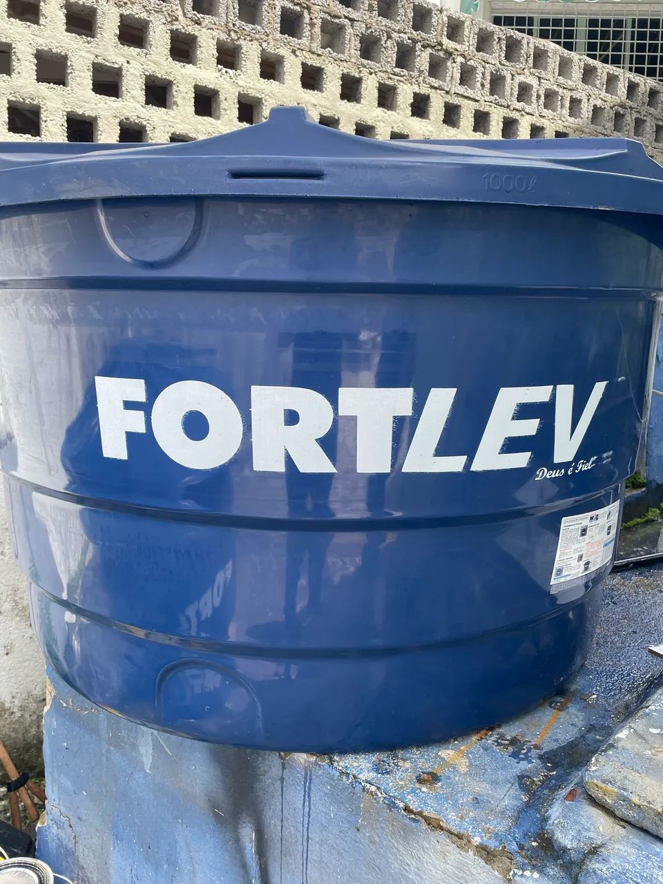 Caixa de água mil litros fortlev 