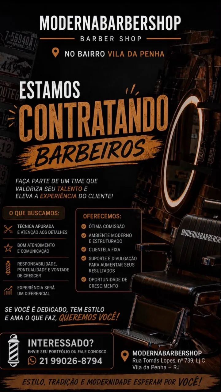 Vaga para barbeiro  - Foto 2