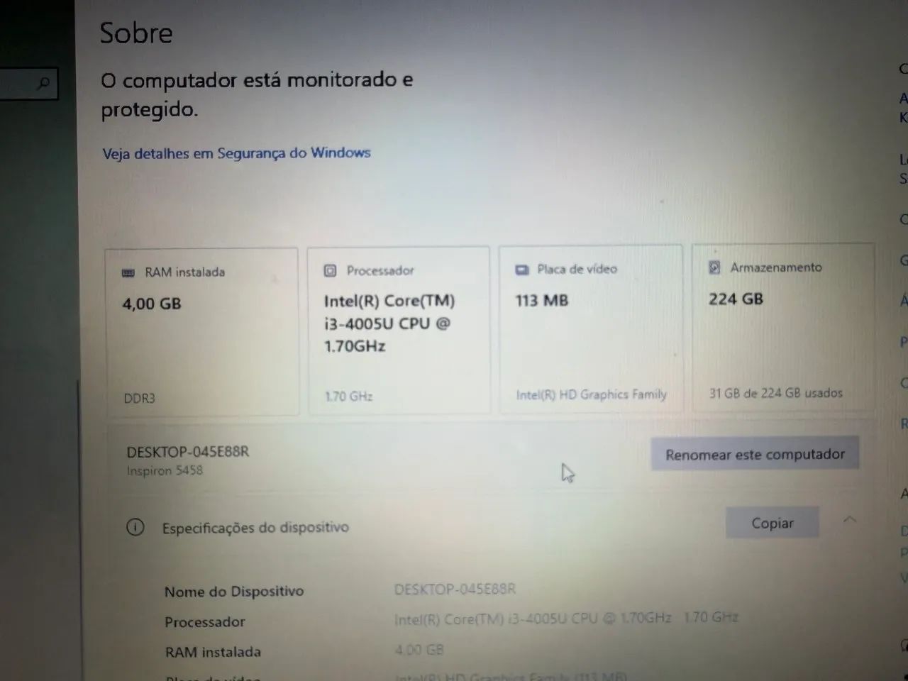 Notebook Dell i3  - Foto 4