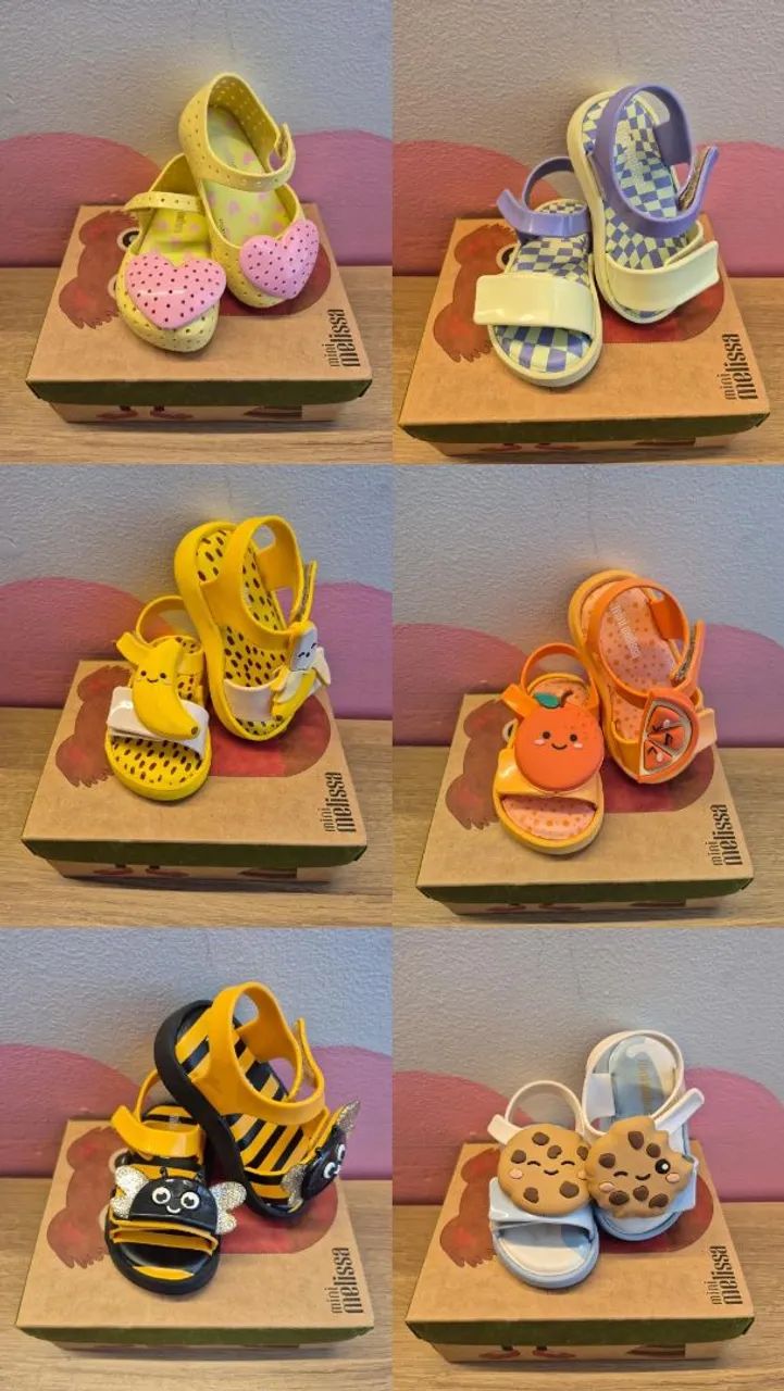 Mini melissa infantil N° 19