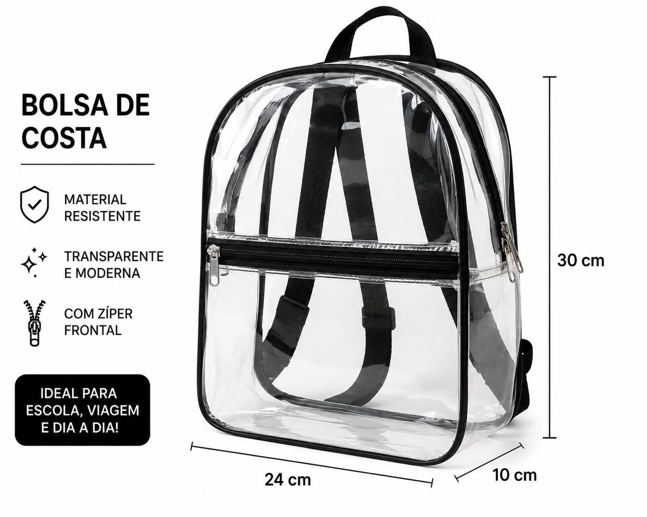 bolsa trasparente 