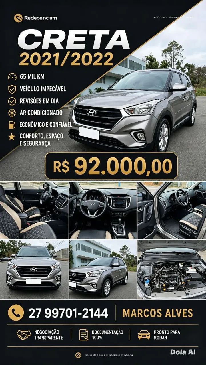 Hyundai Creta Creta Action 1.6 16V Flex Aut. 2022