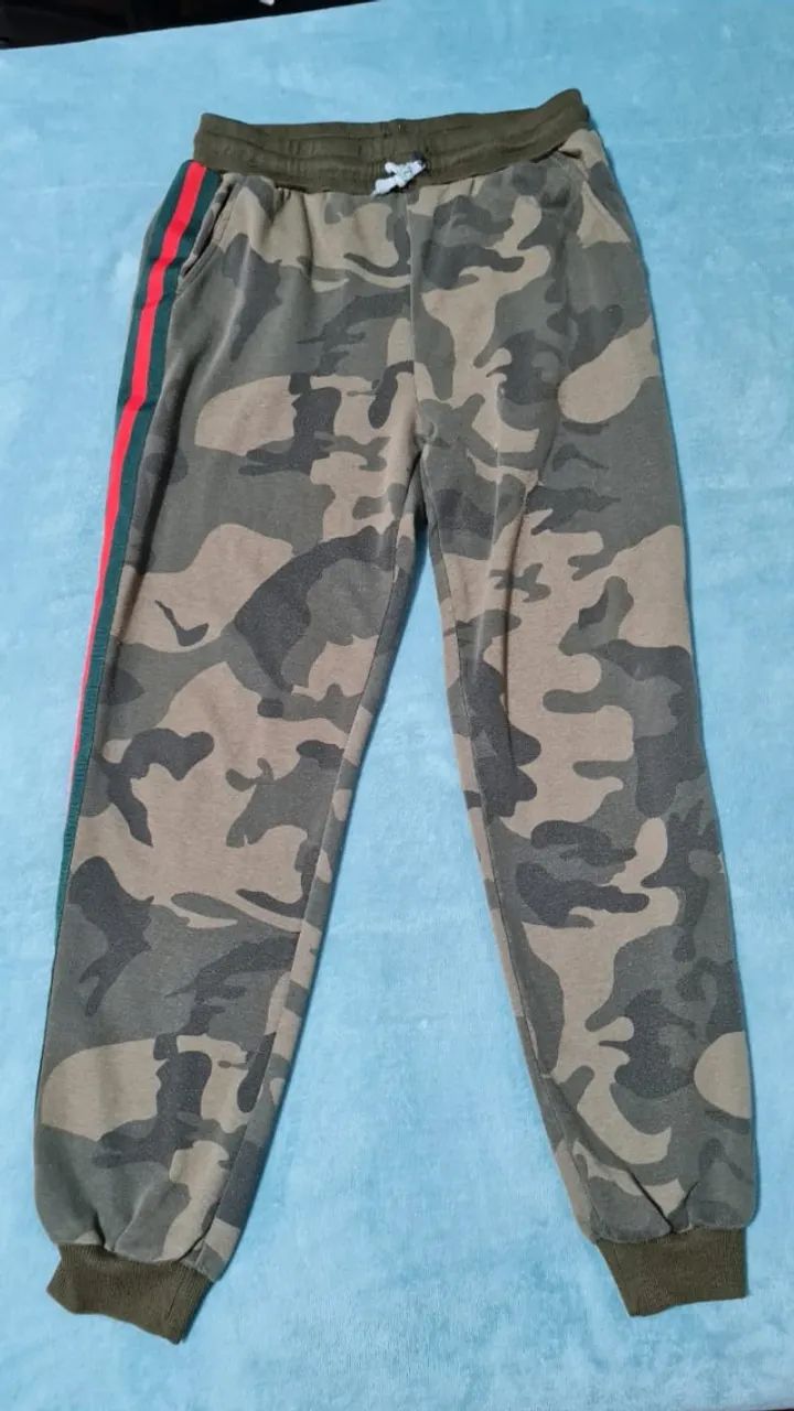 Calça de Moletom mamo camuflada g - Foto 3