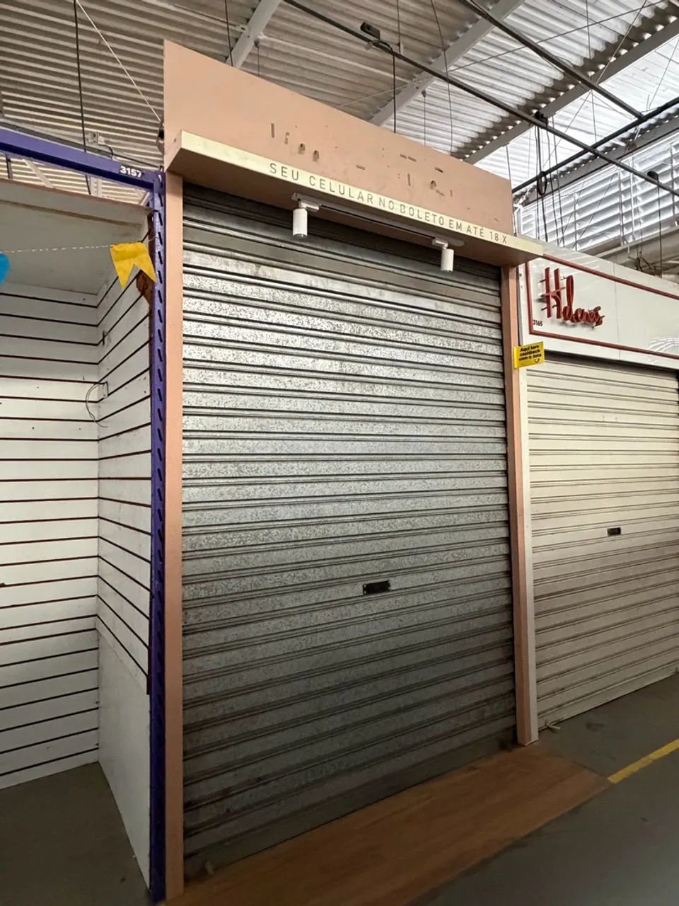 Alugo Box no centro fashion, setor roxo