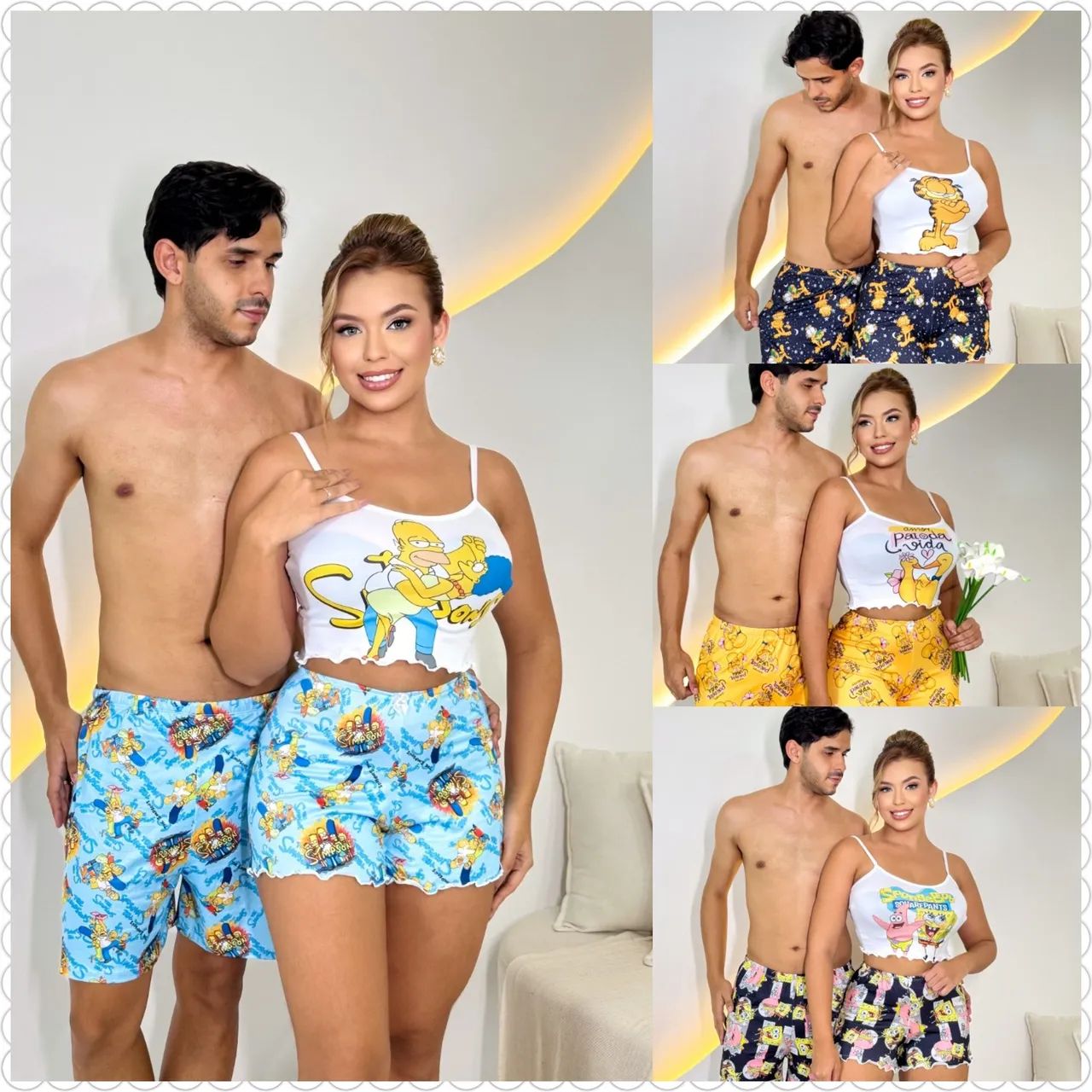  Kit Casal - Conforto e Estilo | Pijama Casal