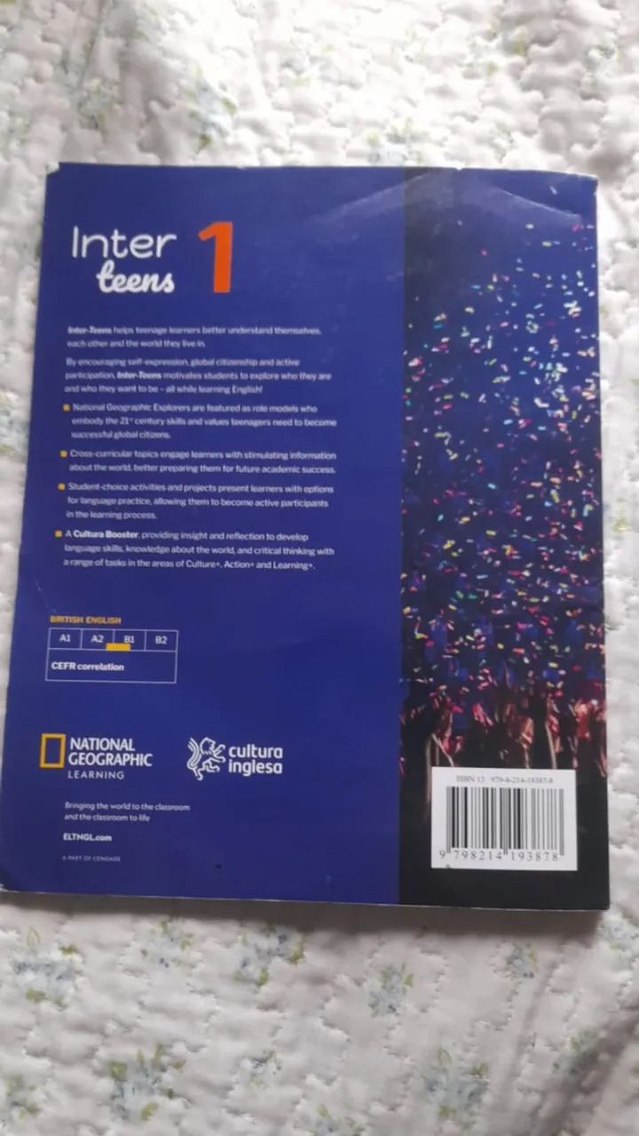Livro Cultura Inglesa Inter Teams 1 - Foto 2