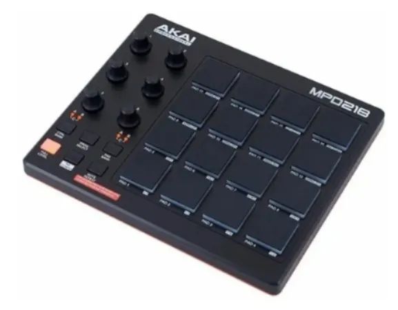 Controlador DJ Akai MPD218 preto  - Foto 2