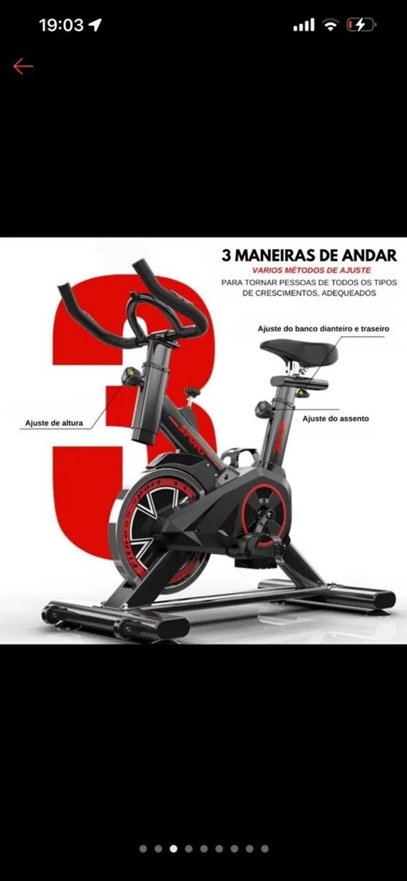 Bicicleta ergométrica  - Foto 3