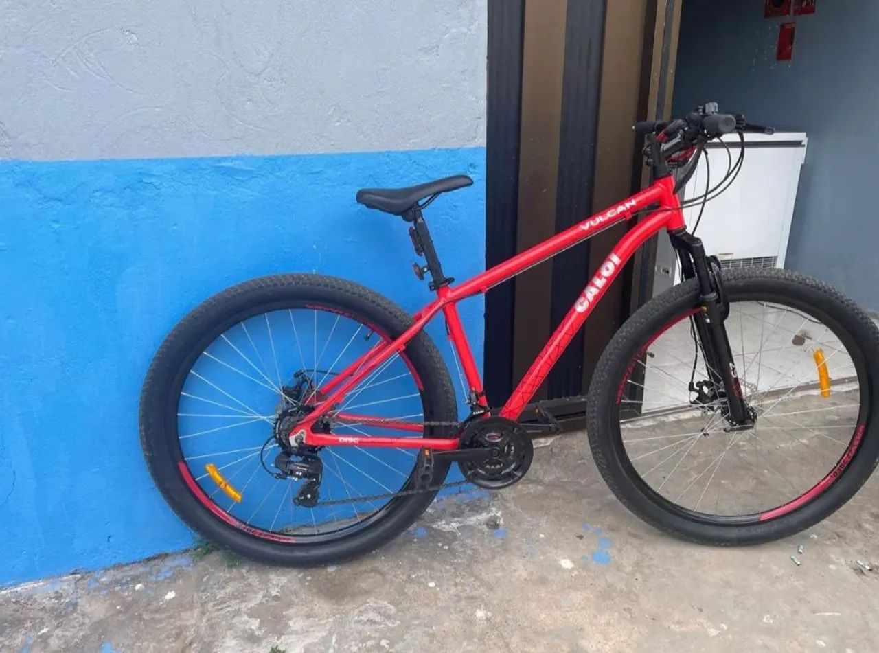 Bicicleta aro 29 vermelha - Foto 2