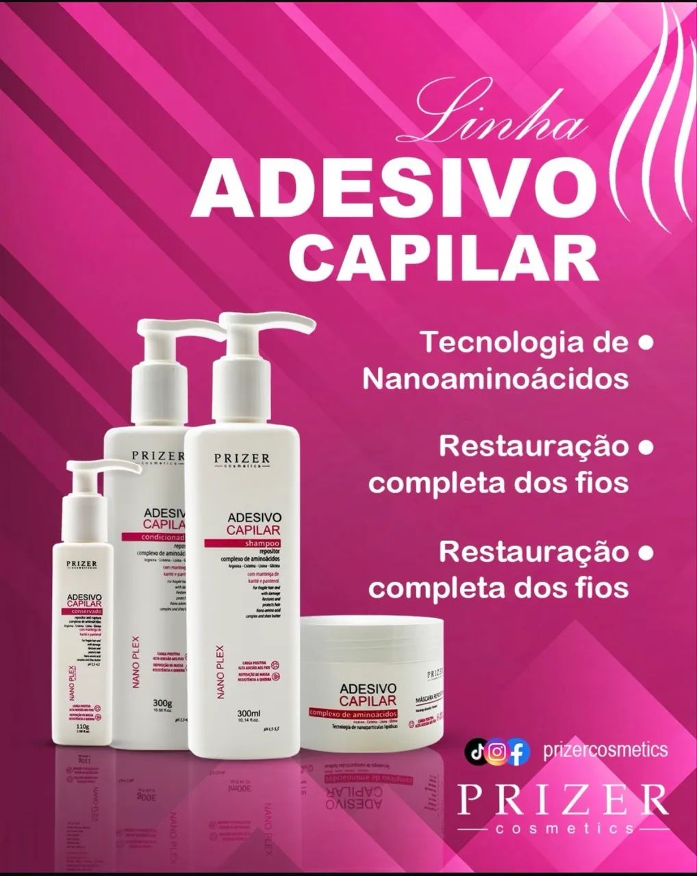 Tratamento adesivo capilar 
