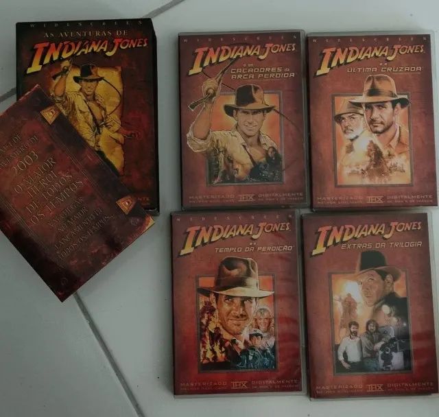 Box As Aventuras de Indiana Jones - Coleção Completa