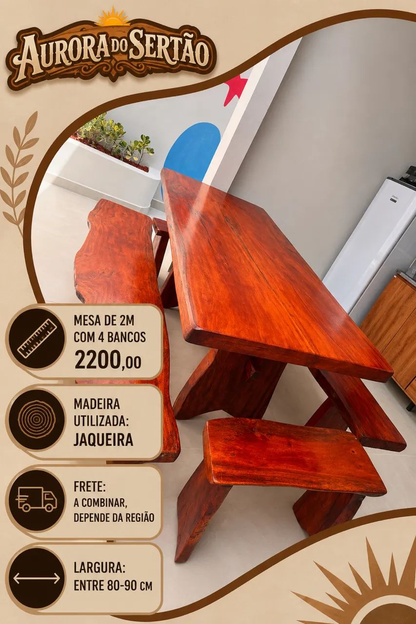 Mesa de 2m