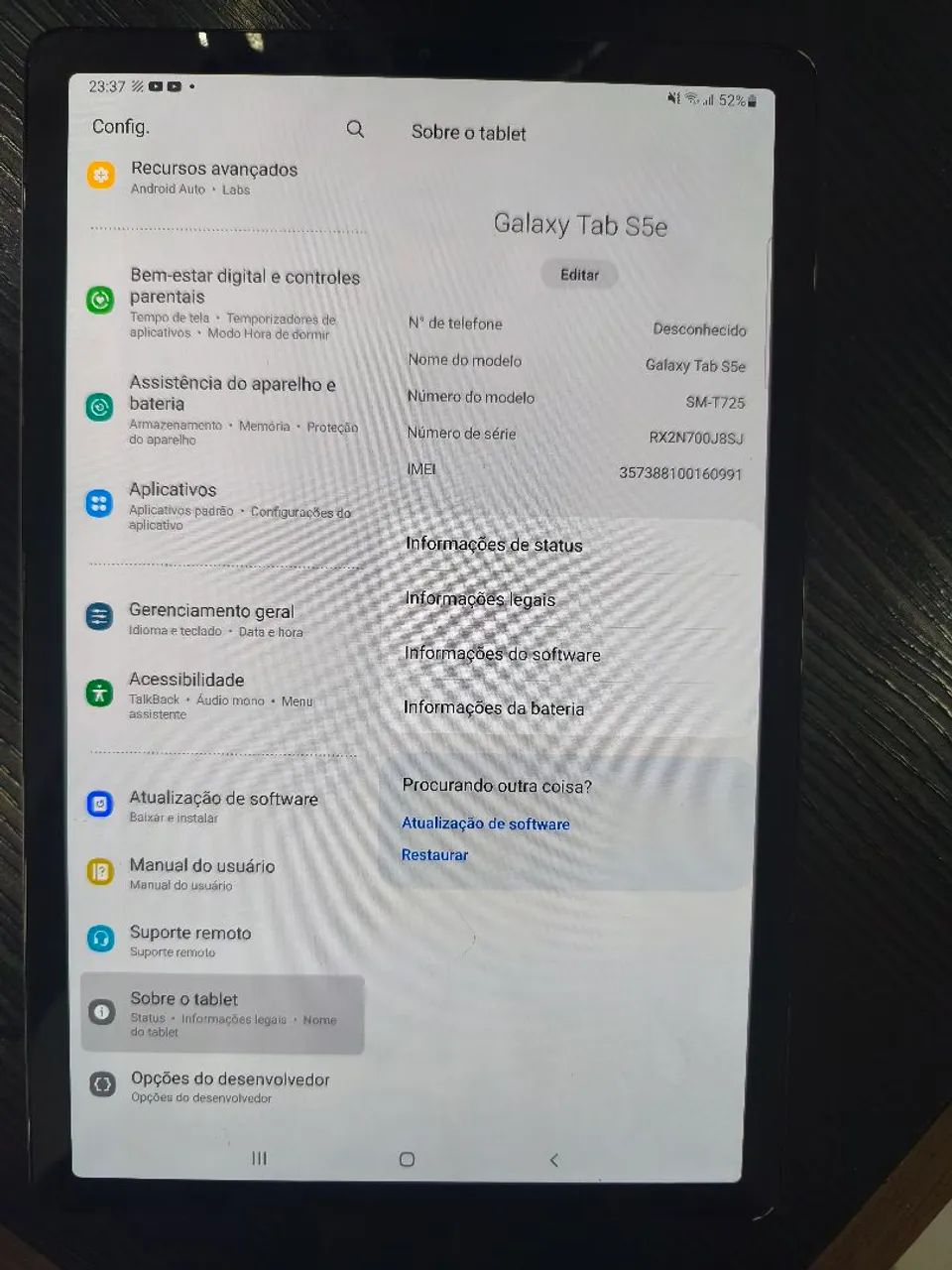 Vendo Tablat Samsung Galaxy Tab S5e - Foto 3
