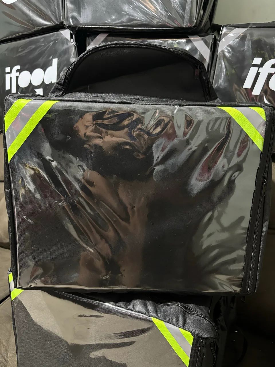 Bag mochila para motoboy, entrega, delivery 45L com isopor 