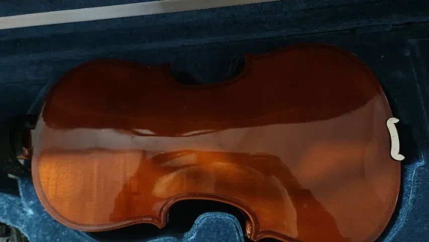 Violino Infantil Eagle V421 1/2 Completo - com Espalhadeira e Breu - Foto 3