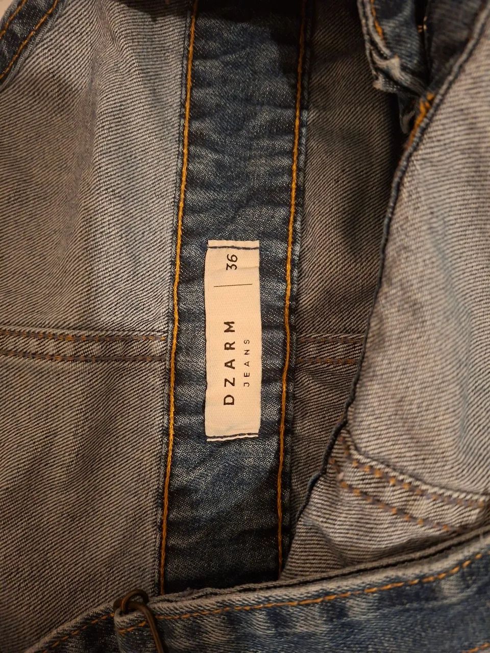 Macacão jeans - roupa original Dzarm 