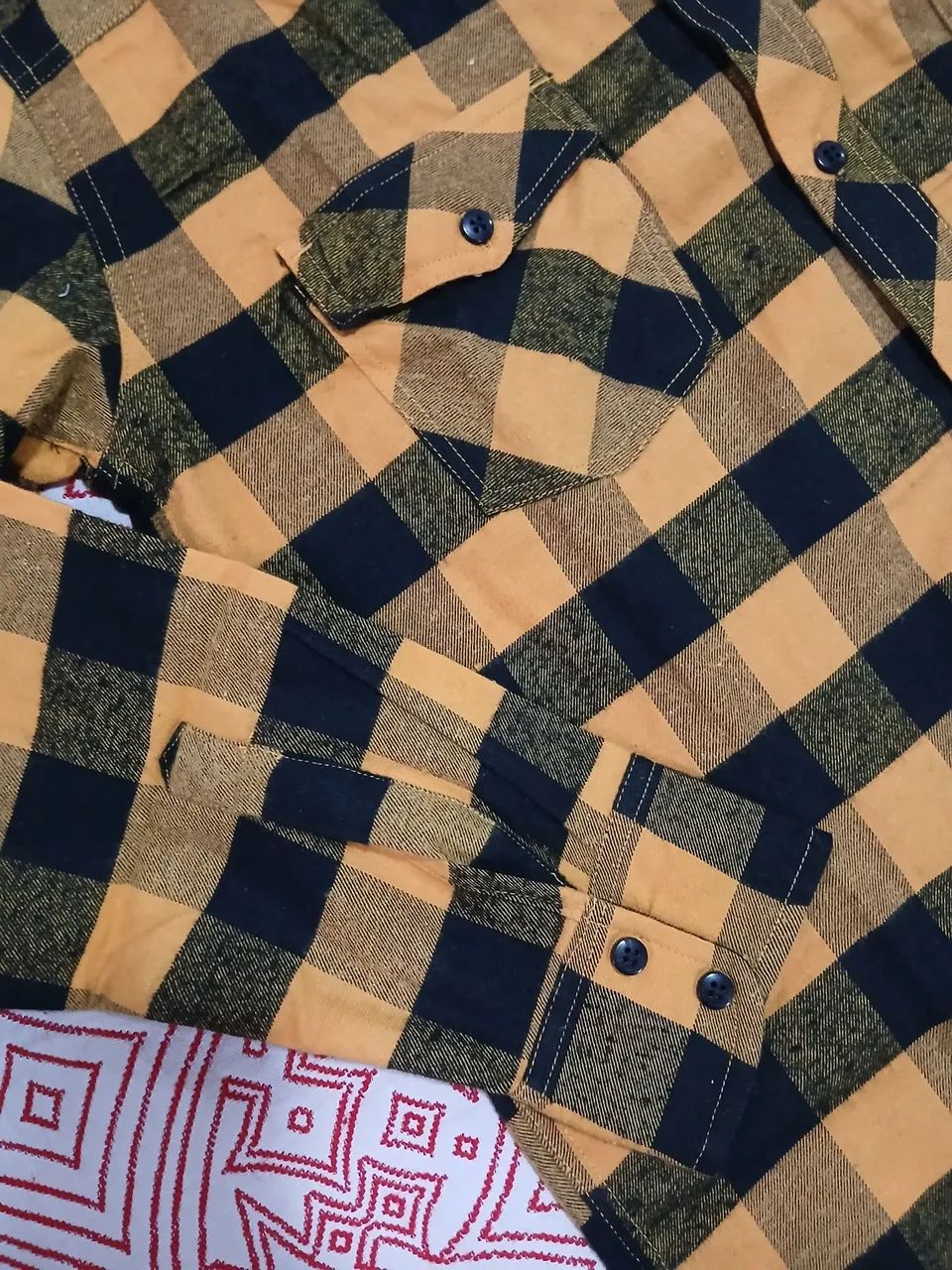 Camisa xadrez HD nova G - Foto 2