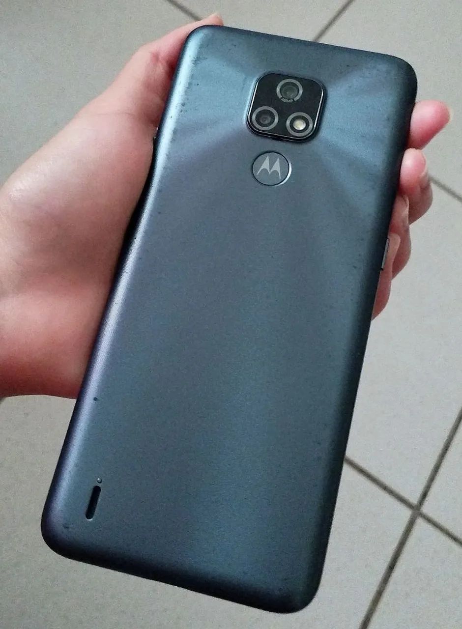 Celular Motorola Moto E7 + Capinha. - Foto 4