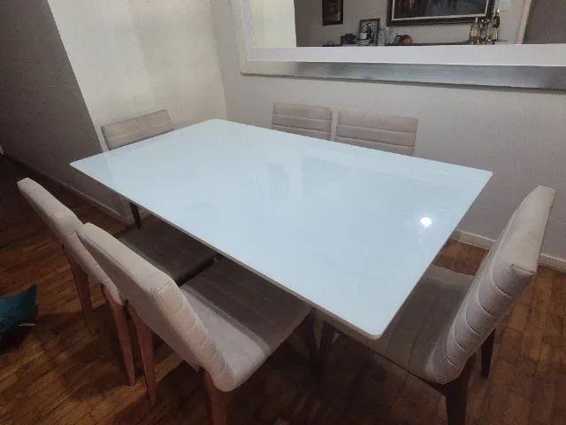 Mesa de Jantar Retangular de 6 lugares - Foto 3